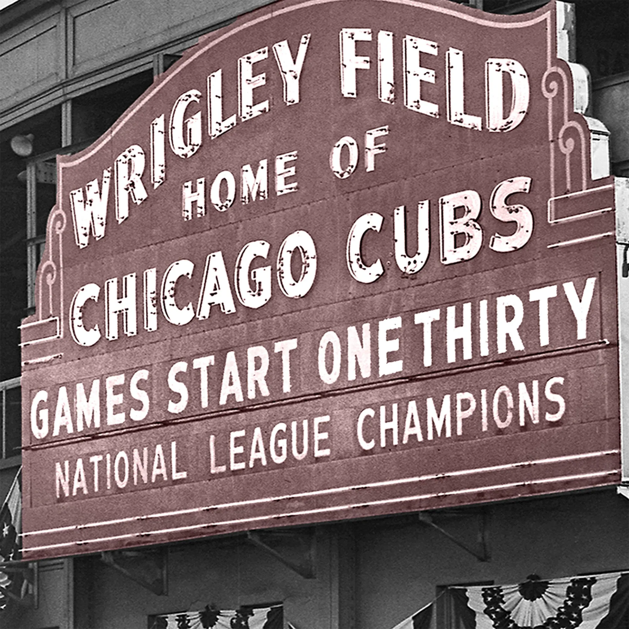 1945 World Series - Wrigley Field Wall Art