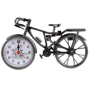 BESPORTBLE Home Decor Home Decor Mini Vintage Clock Bike Table Clock Plastic Figurine Desk Alarm Clock Without Battery Personalized Clock Gift Office Decor Office Decor