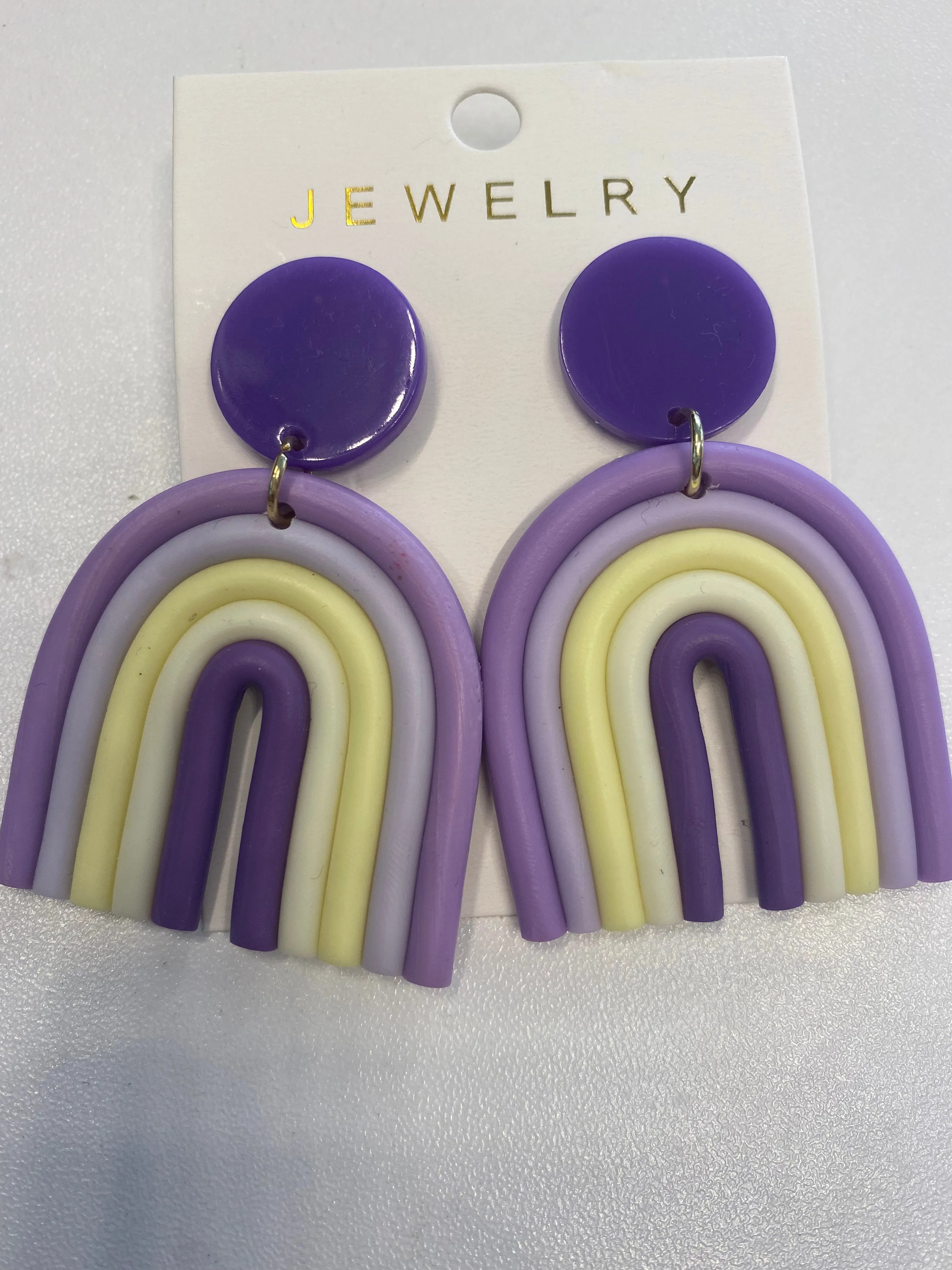 Boho Clay Earrings