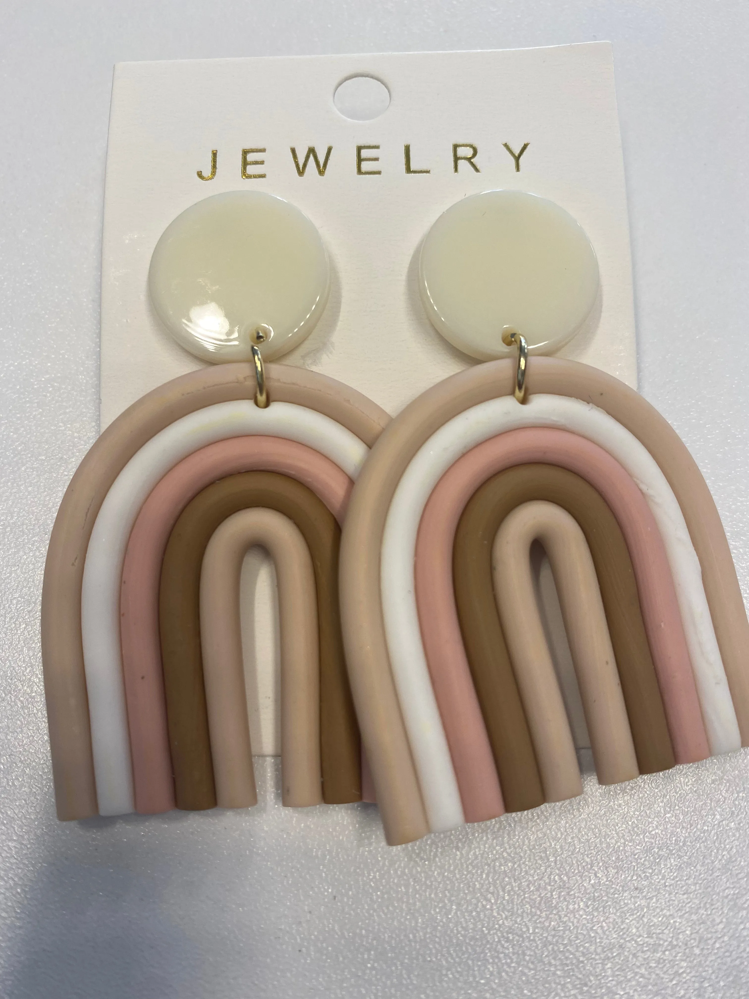 Boho Clay Earrings
