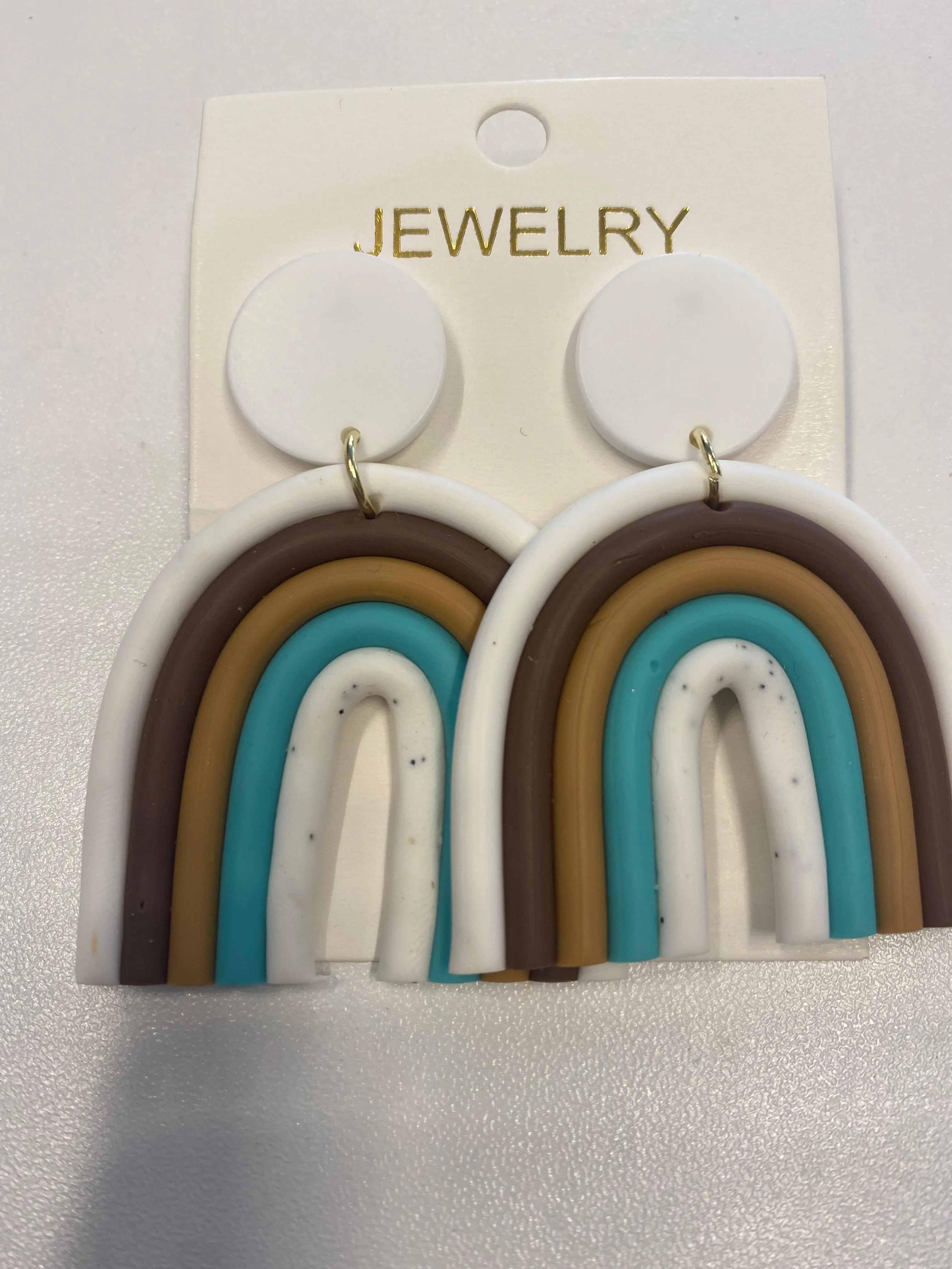 Boho Clay Earrings