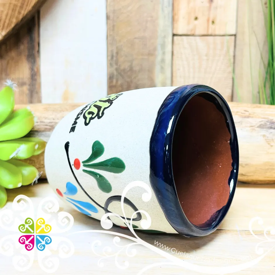Cafecito & Chisme Single Clay Mugs - Taza Barro