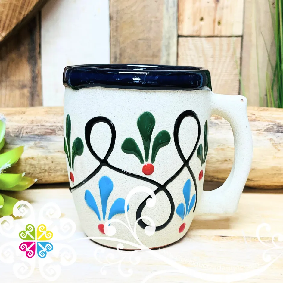 Cafecito & Chisme Single Clay Mugs - Taza Barro