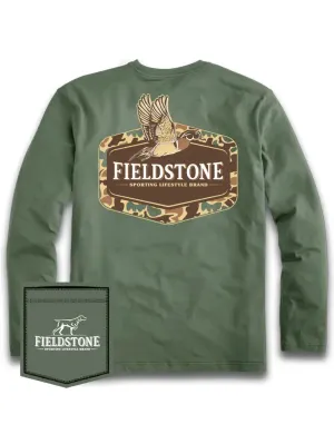 Camo Wood Duck L/S Tee