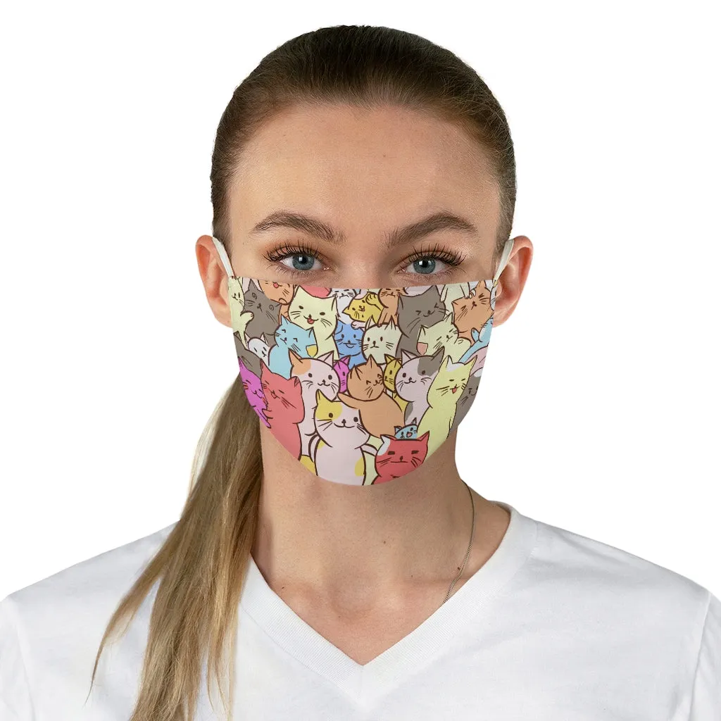 Colorful Cats Mask