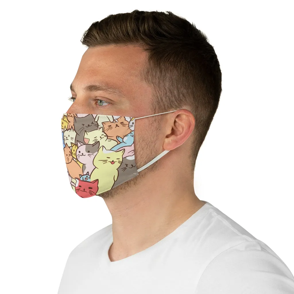 Colorful Cats Mask