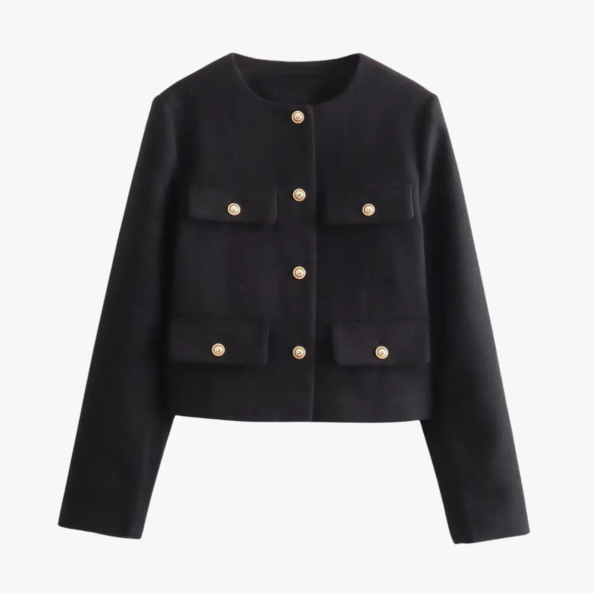 Cylia | Stylish Button Blazer