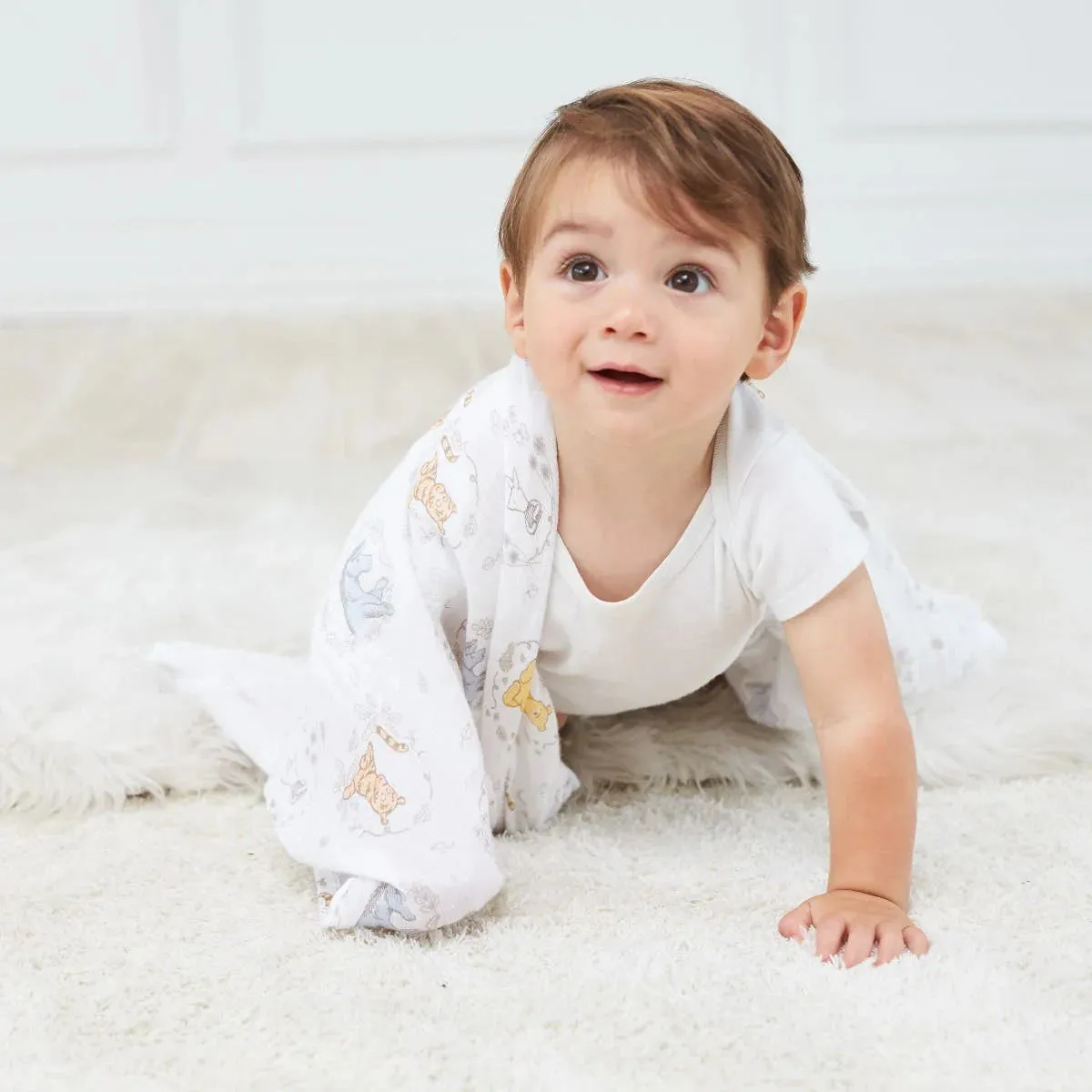 Essentials Cotton Muslin Swaddles 4 Pack