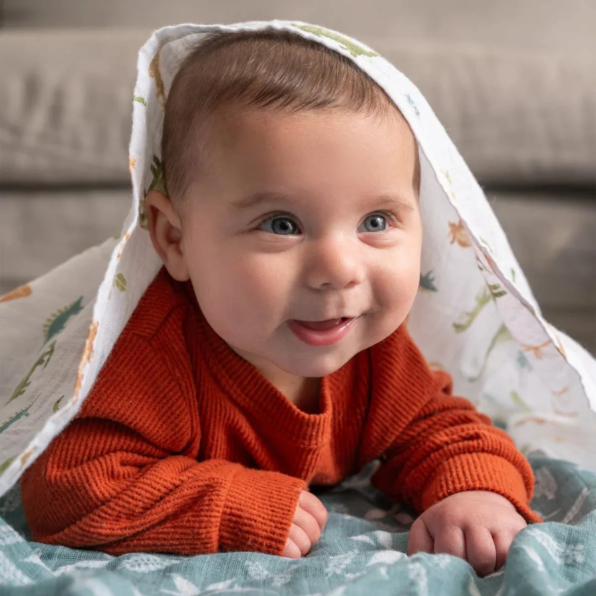 Essentials Cotton Muslin Swaddles 4 Pack