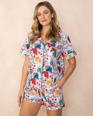Good Dog - Short PJ Set - Vintage Rose
