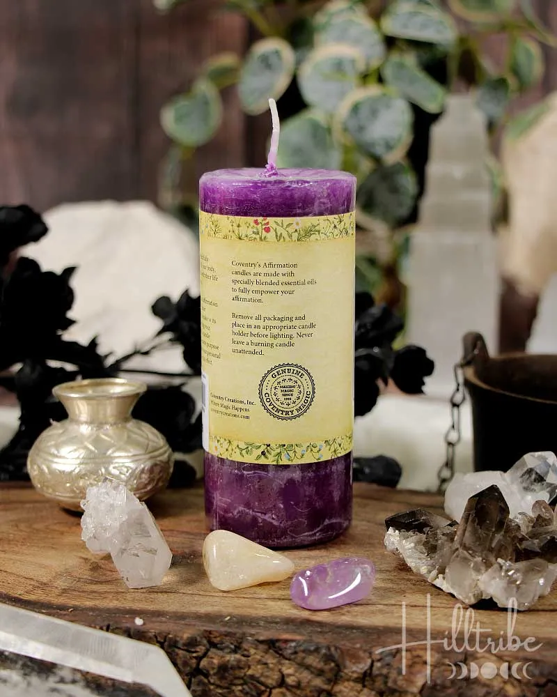 Healing Affirmation Candle