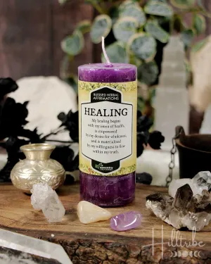 Healing Affirmation Candle