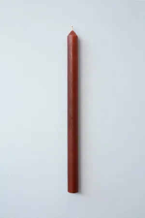 Household Taper Candle | Chocolate
