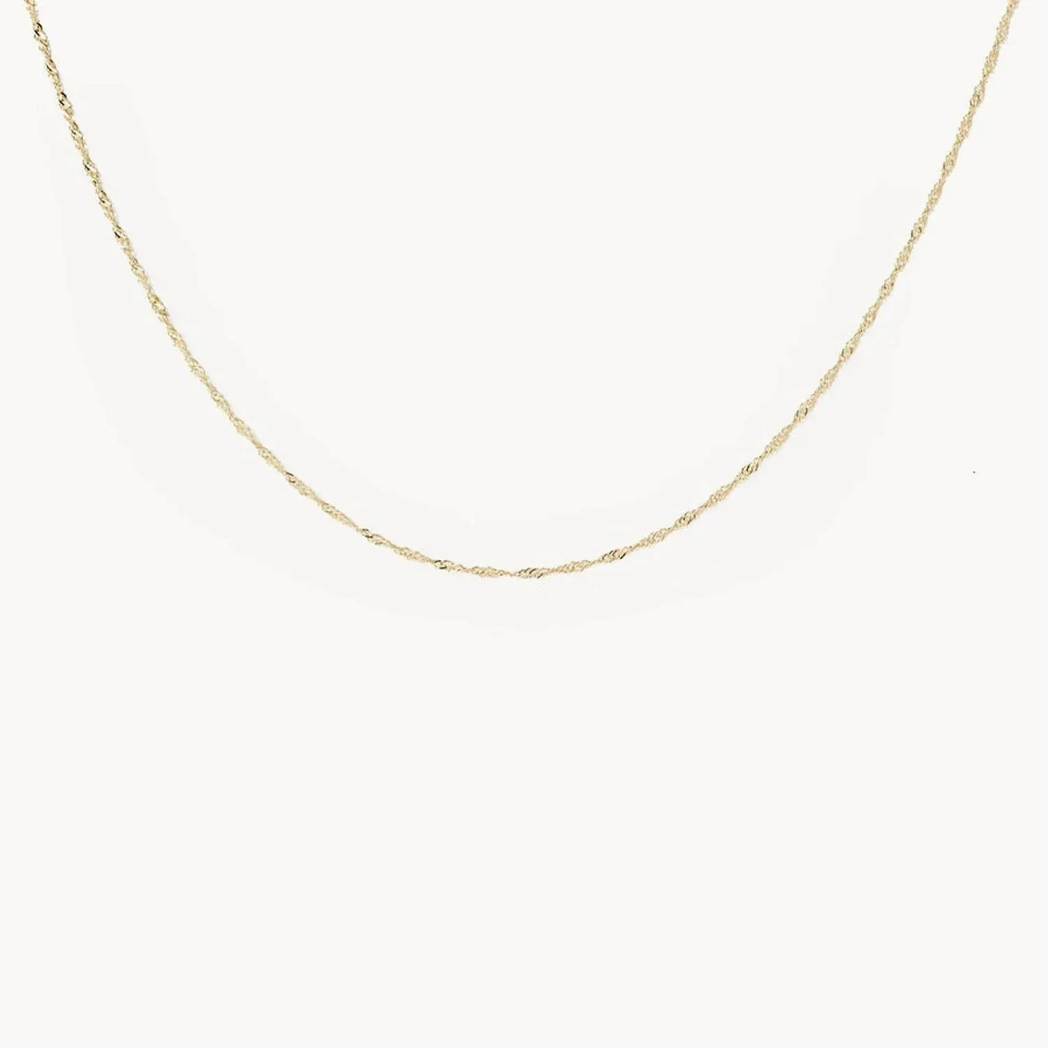 Lightning Strikes Choker Necklace (10K Gold)