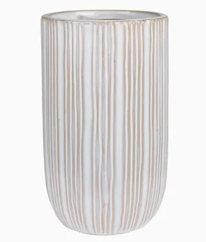 May Vase with Stripes - Ceramic