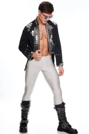 Rebel Yell  Black and Silver Lens Jacket