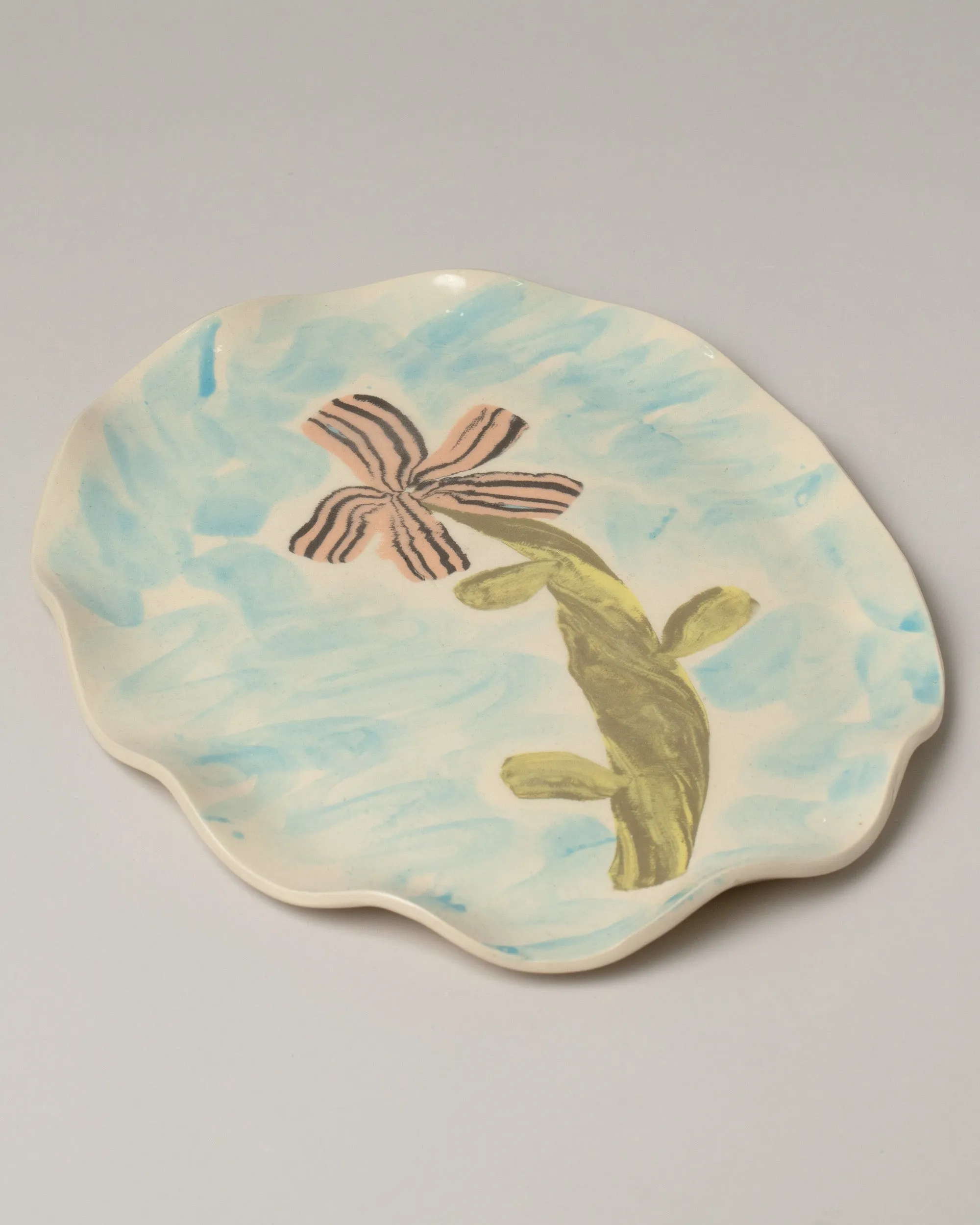 Serving Platter - Flower