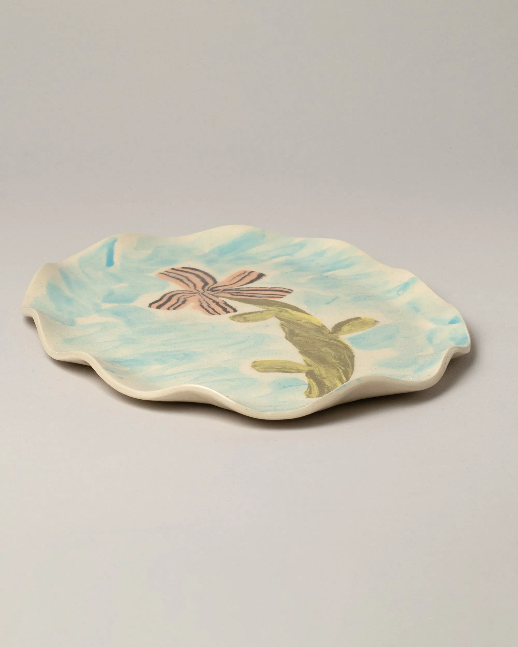 Serving Platter - Flower