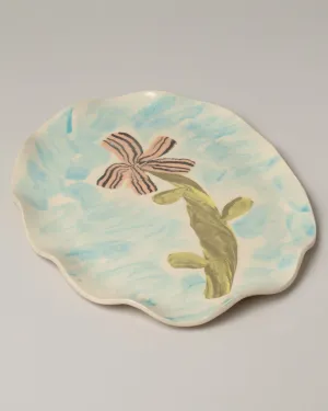 Serving Platter - Flower