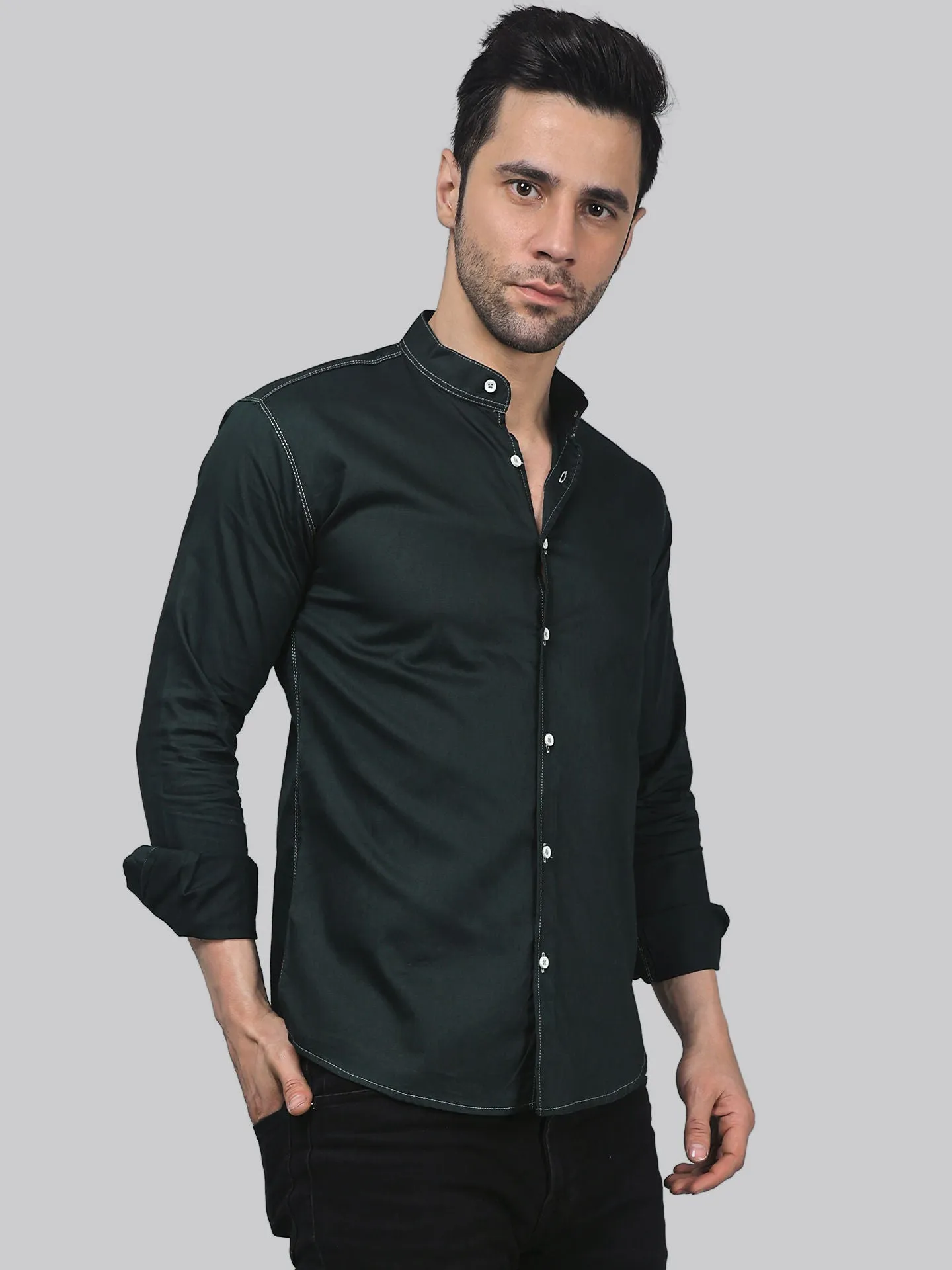 Streetwise Dark Green Men's Shirt