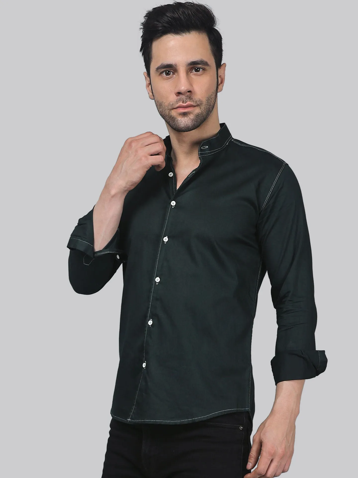 Streetwise Dark Green Men's Shirt