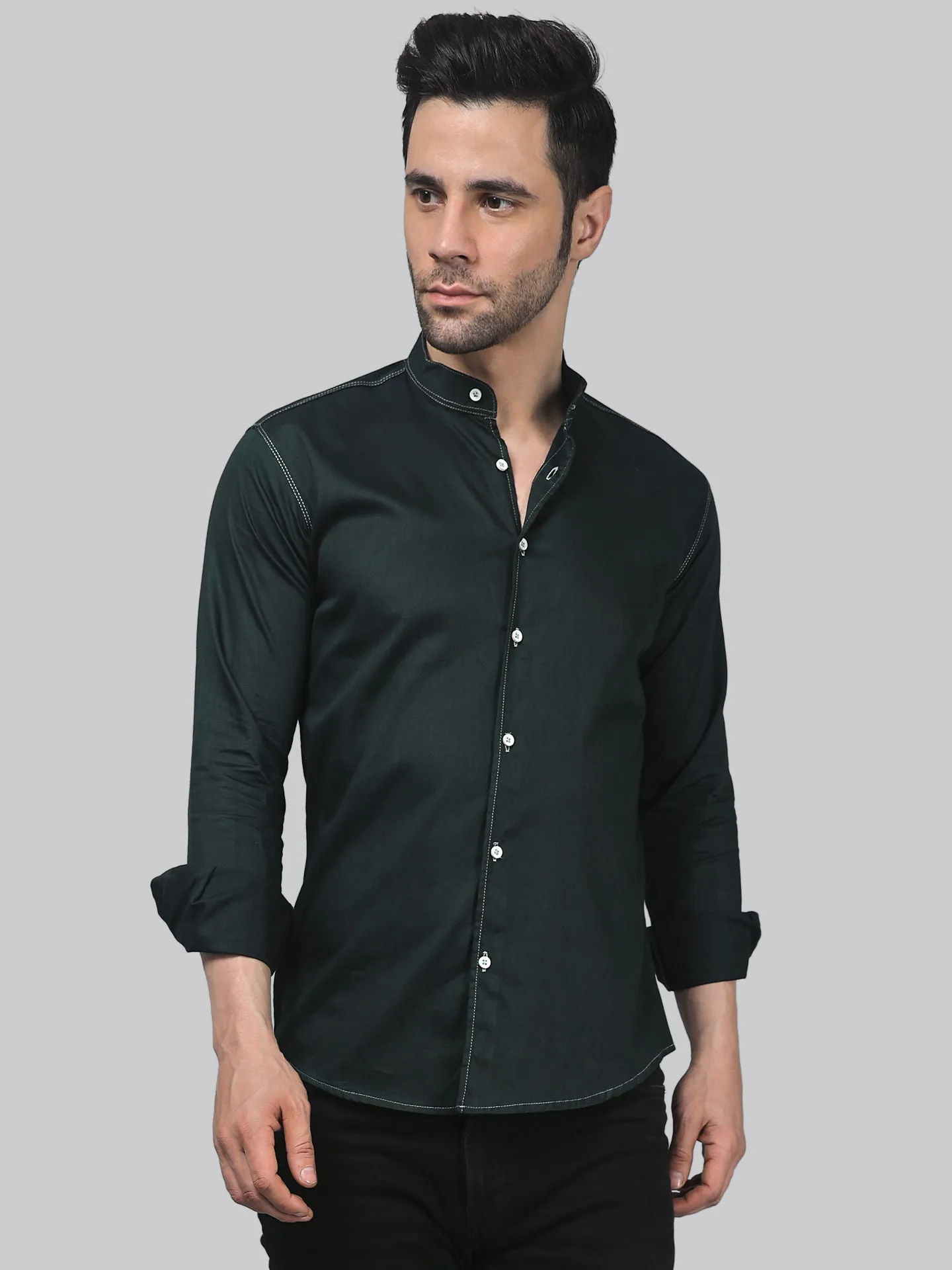 Streetwise Dark Green Men's Shirt