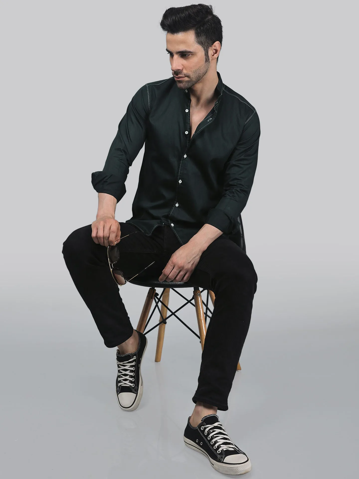 Streetwise Dark Green Men's Shirt