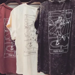 THE FOOL Rolled Sleeve T-Shirt