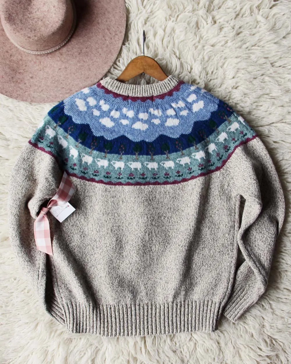 Vintage Cottage Life Sweater