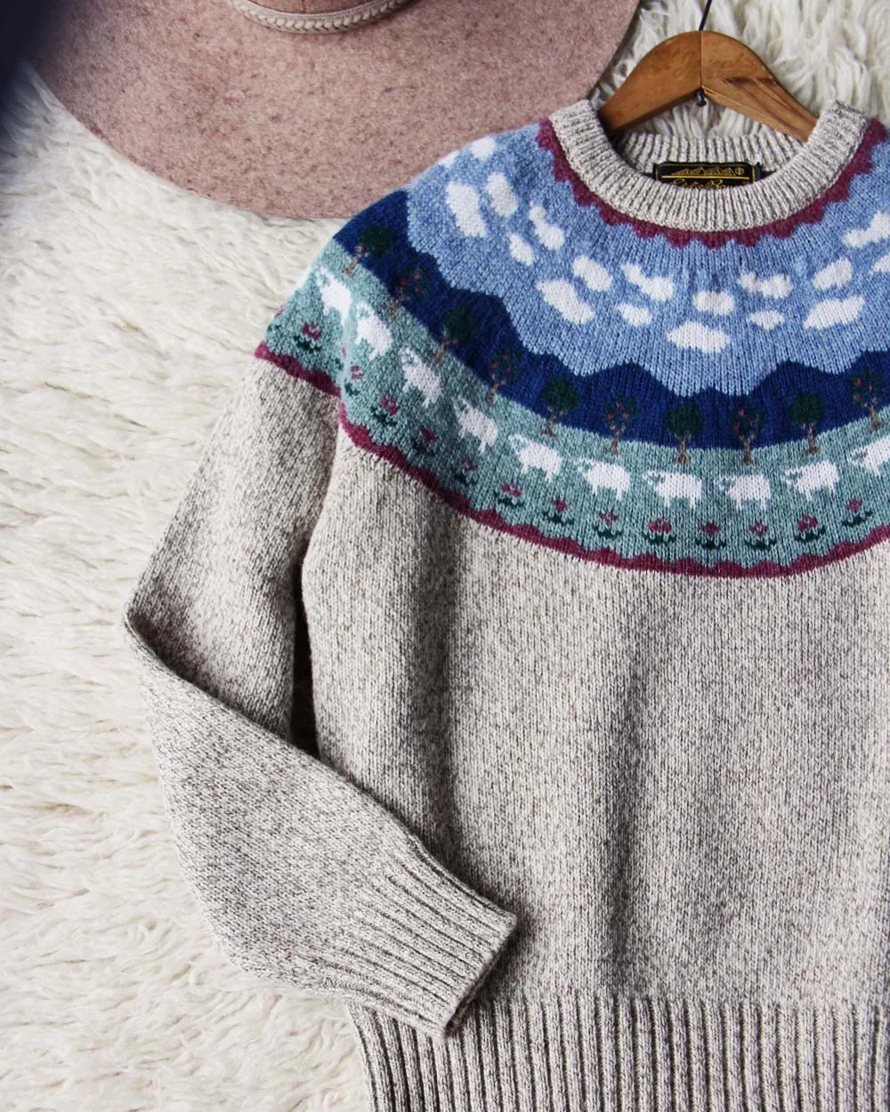 Vintage Cottage Life Sweater