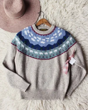 Vintage Cottage Life Sweater